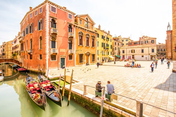 Veneza cidade velha na Itália — Fotografia de Stock