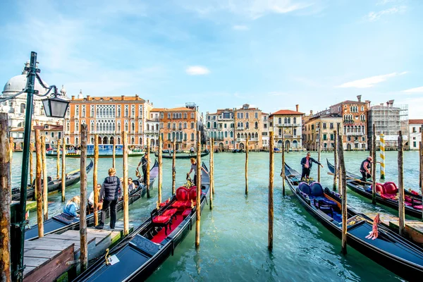 Grand canal in Venice — Stock Photo, Image