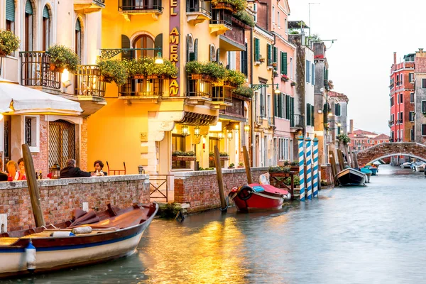 Vista da paisagem urbana de Veneza — Fotografia de Stock