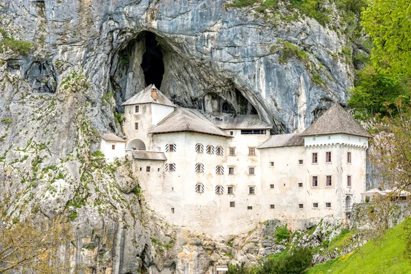 Kasteel Predjama in Slovenië — Stockfoto