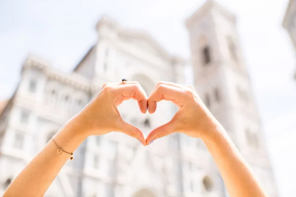 Love Florence city — Stock Photo, Image