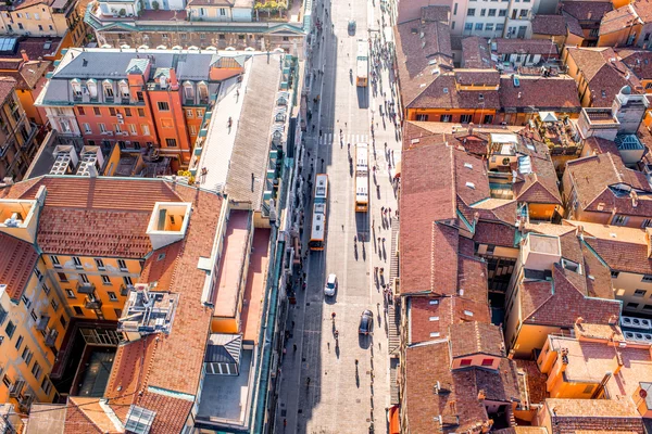 Bologna stadsbilden se — Stockfoto