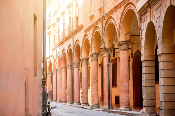 Вулиці в місті Болонья — стокове фото