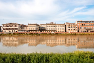 Floransa cityscape görünümü