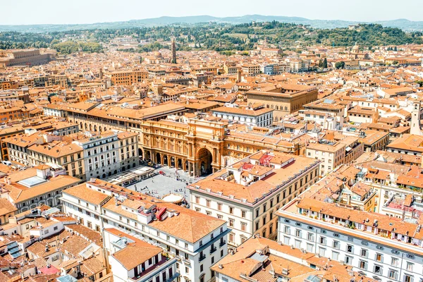 Vista da paisagem urbana de Florença — Fotografia de Stock