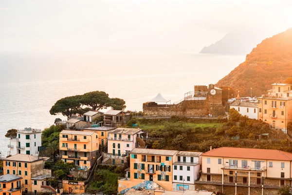 Riomaggiore cidade na Itália — Fotografia de Stock