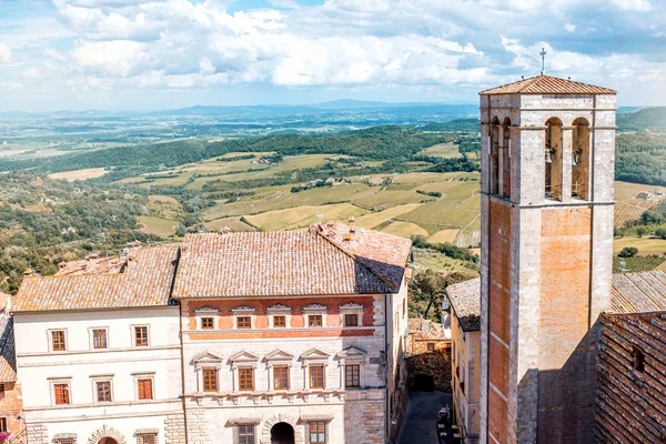 Montepulciano cityscape view — Stock Photo, Image