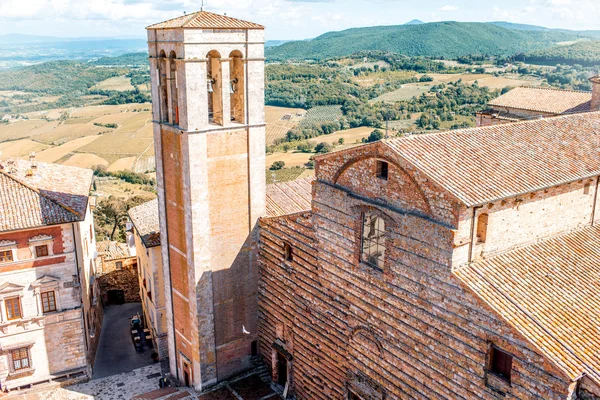 Montepulciano cityscape view — Stock Photo, Image