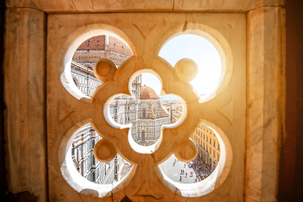 Kupolen i katedralen i Florens — Stockfoto