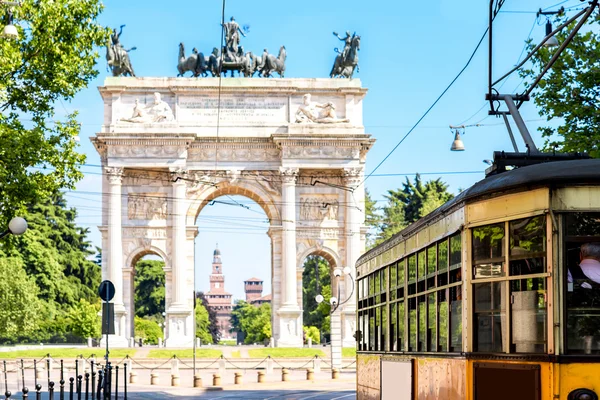 Milán vista a la calle —  Fotos de Stock