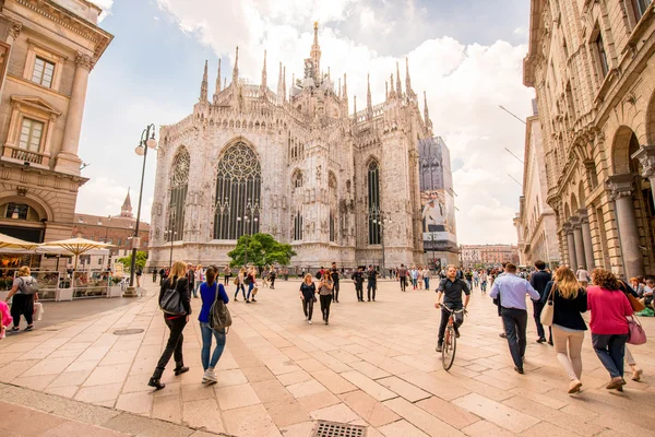 Duomo in Milan city