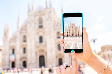 Telefonda Duomo cathedral fotoğraf