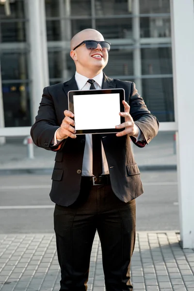 Porträtt av affärsman — Stockfoto