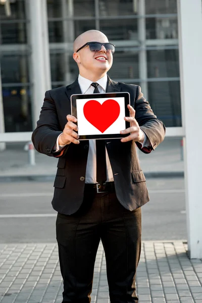 Porträtt av affärsman — Stockfoto