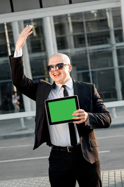 Retrato de homem de negócios — Fotografia de Stock