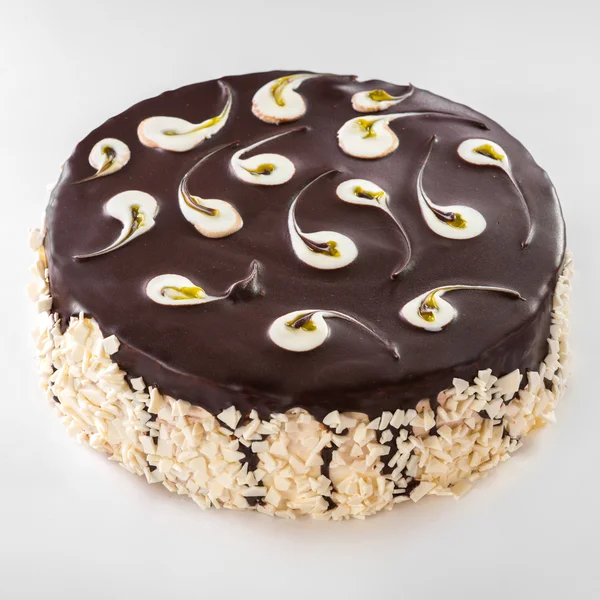 Torta de chocolate — Fotografia de Stock