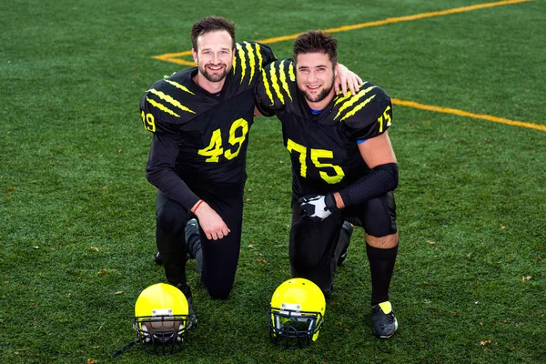 Jugadores de fútbol americano — Foto de Stock