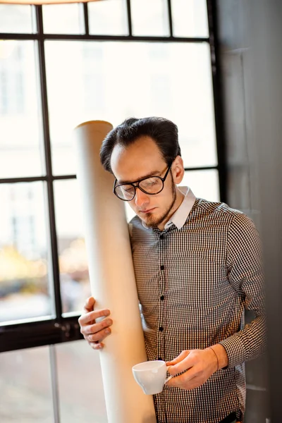 Architect working — Stock Photo, Image