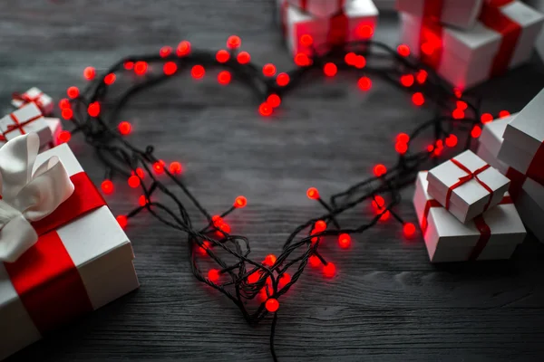 Concepto de tarjeta de felicitación de San Valentín — Foto de Stock