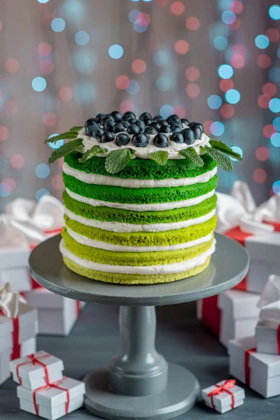 Feliz bolo de aniversário — Fotografia de Stock