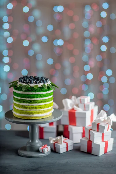 Pastel de cumpleaños feliz — Foto de Stock