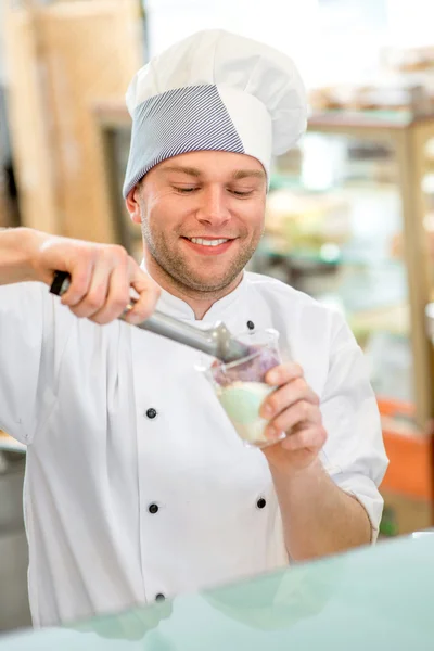 Eisverkäufer — Stockfoto