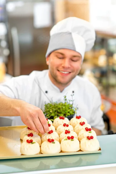 Pasticceria con torte — Foto Stock