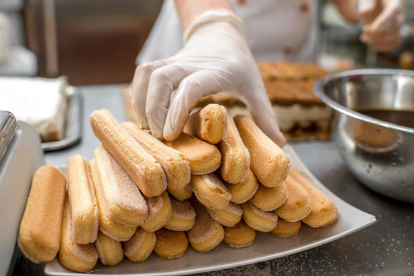 Biscotti Tiramisù — Foto Stock