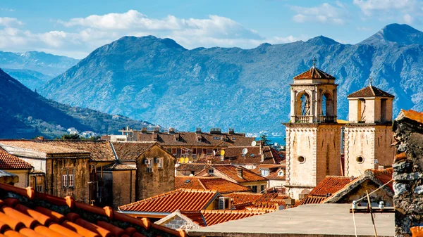 Kotor città vecchia in Montenegro — Foto Stock