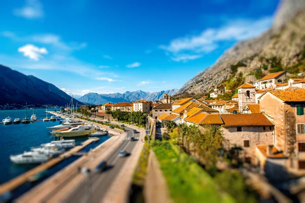 Kotor cidade velha em Montenegro — Fotografia de Stock