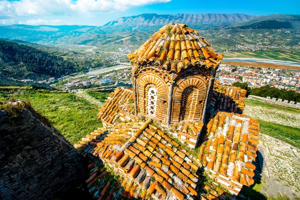 St. Theodores kyrkan i Berat — Stockfoto