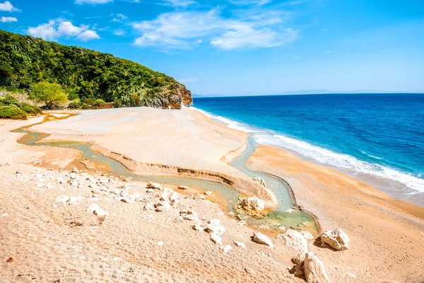 Gjipe Strand — Stockfoto