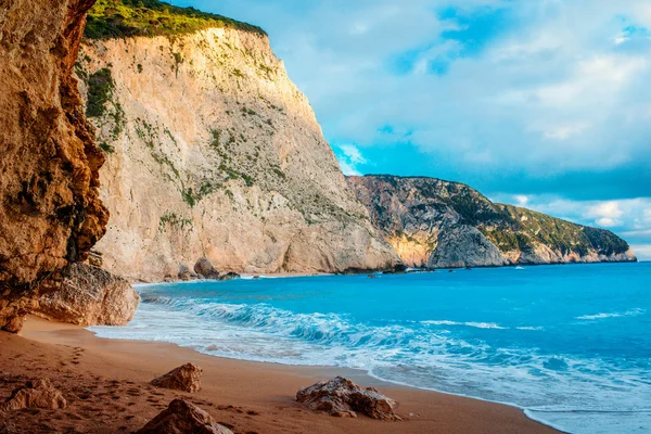 Porto Katsiki Strand auf der Insel Lefkada — Stockfoto