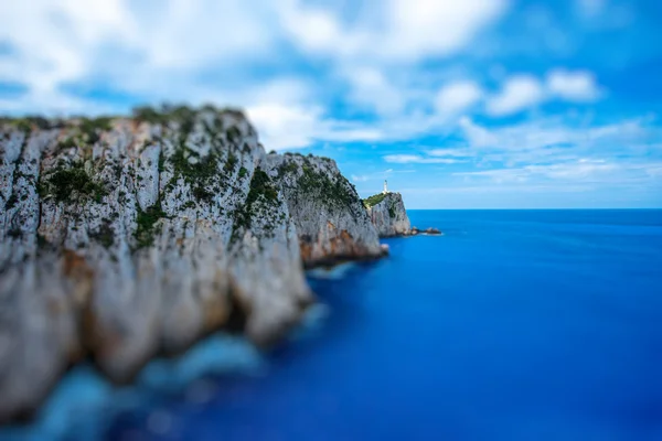 Coastline at Lefkada island in Greece — Stock Photo, Image