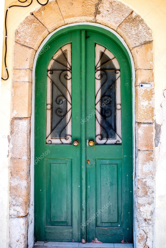 Old coloful door