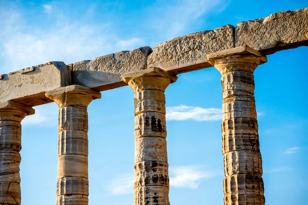 Templo de Poseidón en Grecia — Foto de Stock