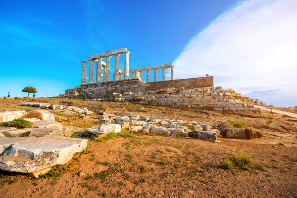 ギリシャのポセイドン神殿 — ストック写真