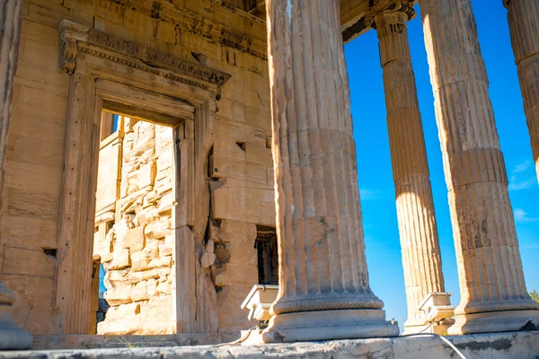 Erechtheum tempel i Akropolis - Stock-foto