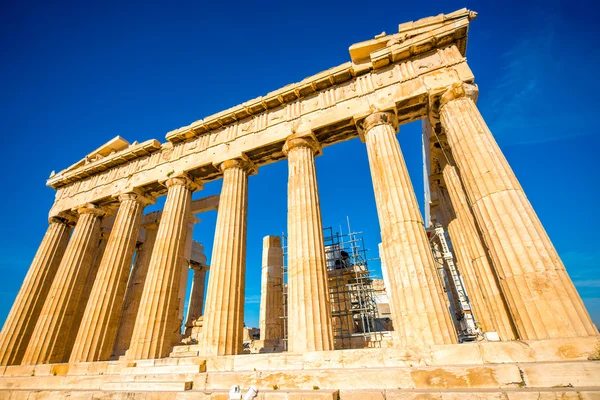 Parthenon temple in Acropolis — Stock Photo, Image