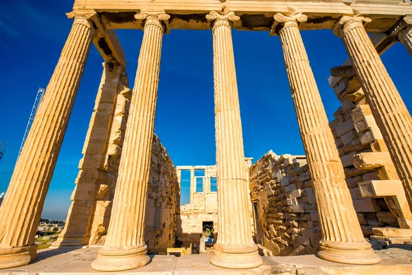 Kuil erechtheum di Akropolis — Stok Foto