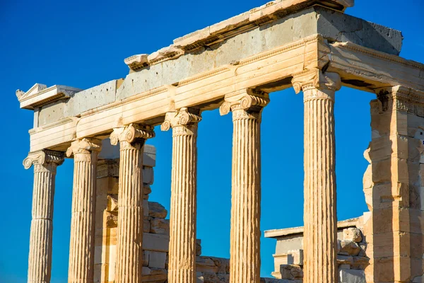 Erechtheum temple in Acropolis — Stock Photo, Image