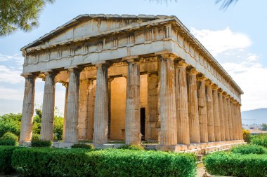 Acropolis yakınındaki Agora tapınakta Hephaistos