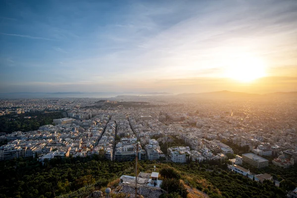 Atenas vista del paisaje urbano —  Fotos de Stock