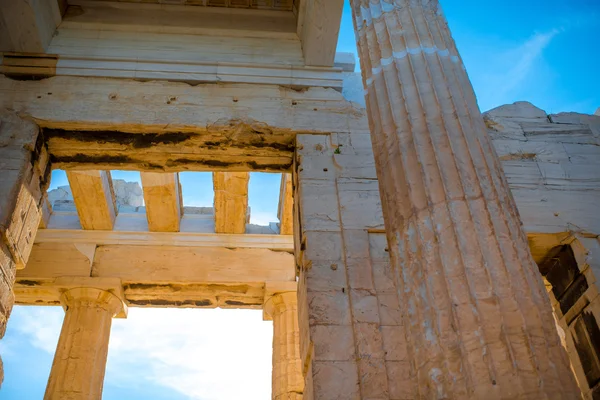 Tempio erechtheum in acropoli — Foto Stock