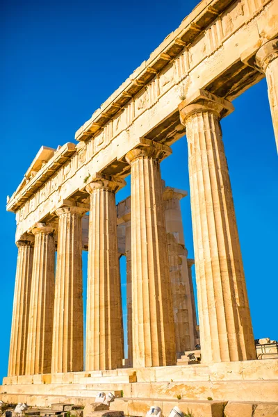 Tempio del Partenone nell'Acropoli — Foto Stock