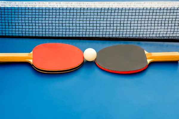 Table tennis equipment — Stock Photo, Image