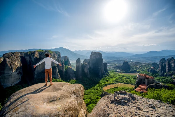 Man on the mountains