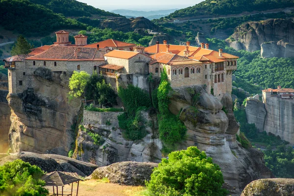 Yunanistan 'daki meteora manastırları — Stok fotoğraf