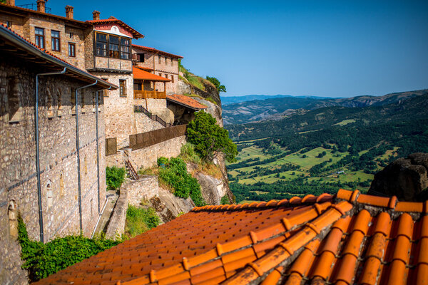 В Святом монастыре в Греции
