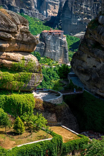 Yunanistan 'daki meteora manastırları — Stok fotoğraf